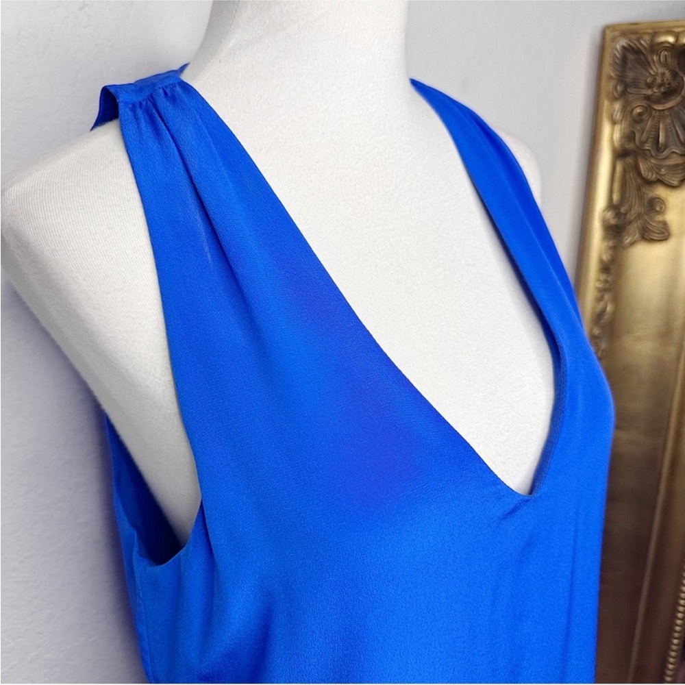 Rory Becca  100% silk blue mini dress. Perfect condition. Worn once. Size small. - Picture 2 of 9